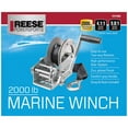 thumbnail image 5 of Reese 7017000 20 Foot Hook Strap Zinc Plated Carbon Steel Marine Ratchet Winch, 5 of 8