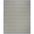 thumbnail image 4 of SAFAVIEH Linden Alvena Geometric Area Rug, Cream/Blue, 5'1" x 7'6", 4 of 10