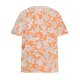 thumbnail image 4 of Plus Tamaño de las Mujeres Blusas, Cuello en V Casual Suelto Manga Corta Superior, Impresión Blusa Poliéster Spandex, 4 of 5