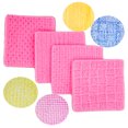 thumbnail image 4 of Gwong hogar Molde de pastel de 5 piezas Aplicación de superficie suave de la superficie de acero inoxidable Accesorios para hornear de molde de pasta de bricolaje Gwong 21093210, 4 of 7