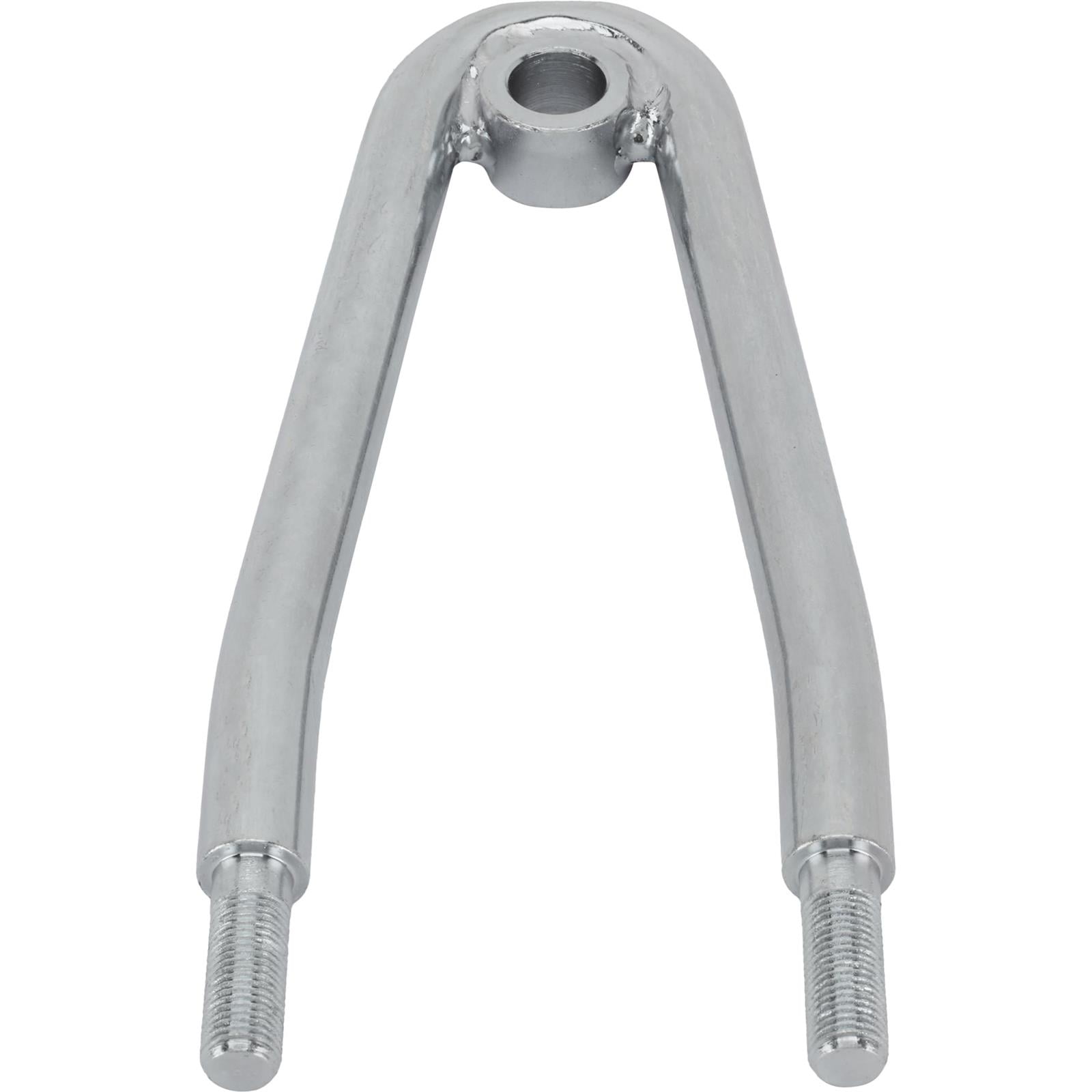 Speedway Motors Hoop Style Steering Arm Compatible With 1949-54 Chevy Spindles Zinc Plated Steel with 7 Degree Taper for Tie Rod End 3.125 Inch Bolt Spacing Steering Linkage