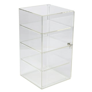 Rock Display Case-Acrylic Glass Curio w/20 Compartments
