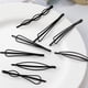 thumbnail image 2 of 24 piezas de pinzas para el cabello de metal geométricas, pasadores para el cabello delicados minimalistas, accesorios para el cabello de metal para mujeres, accesorios para la cabeza, 6 estilos, 2 of 5