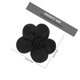 thumbnail image 2 of WEUVEB 2Ud Floral En Negro Para Y Con De Resina Y Duraderas, 2 of 7
