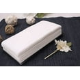 thumbnail image 5 of Disposable Linen Like Guest Towels | Bathroom napkins | Wedding napkins | Premium Linen Feel Disposable Guest Towels (White, 1200), 5 of 5
