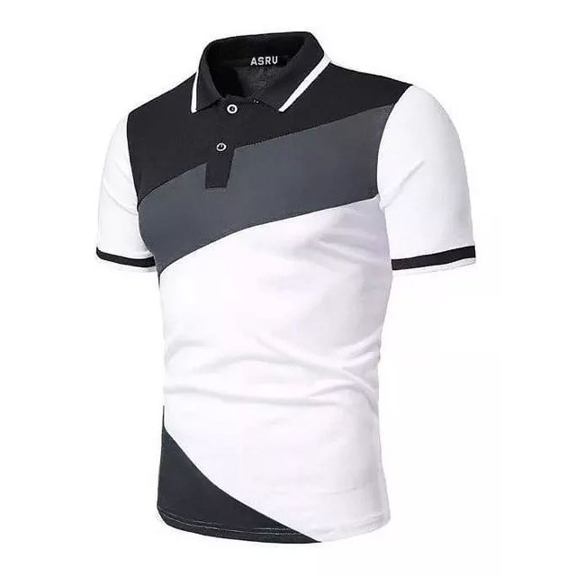Playera Hombre Slim Fit Elástica Moda Tipo Polo 122133 Gyk
