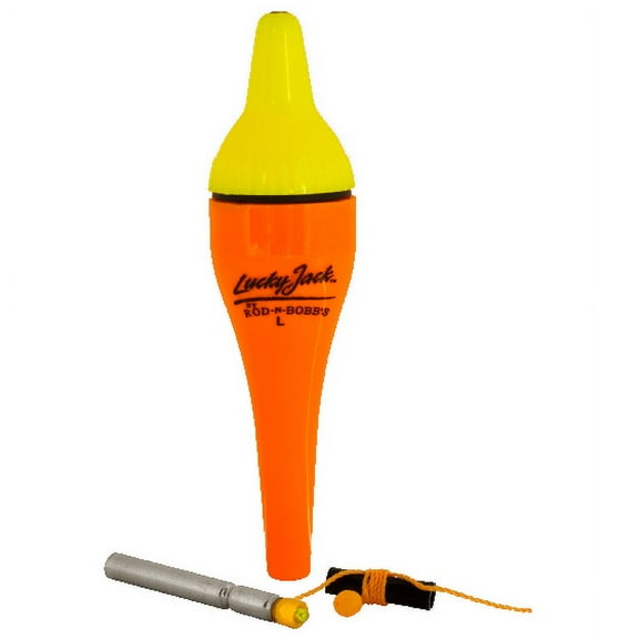 LuckyJack Bobber- Large - 4 7/8" - Yellow