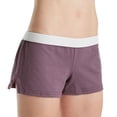 thumbnail image 1 of Women's Soffe 3737V Juniors Authentic Low Rise Soffe Short (Black Plum M), 1 of 1