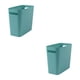 thumbnail image 4 of Bote de basura Yuarrent Plástico Verde 2Conjunto, 4 of 6