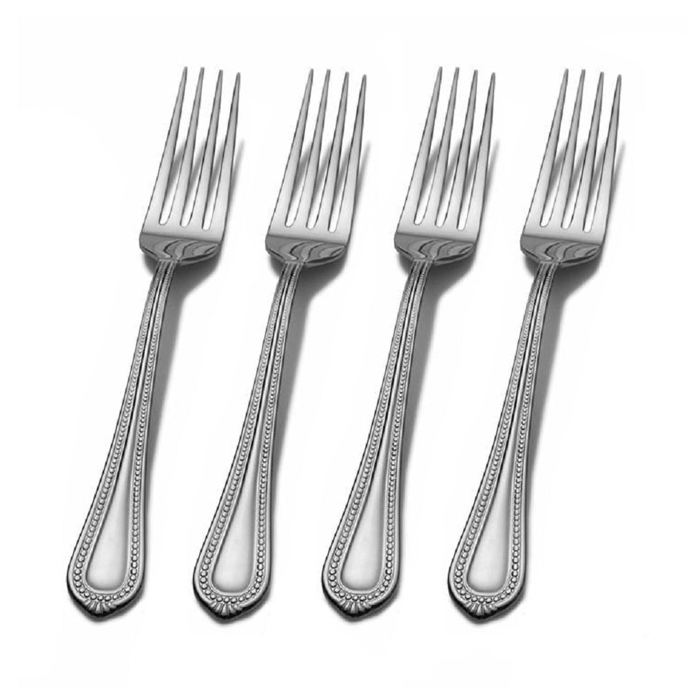 7 3/8 Inches International Vision Sterling Silver Dinner Fork No Monogram 