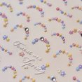 thumbnail image 4 of Vteches Nail Stickers Clearance,Crystal Diamond Nail Stickers Popular Retro Nail Stickers Colorful Flower French, 4 of 9