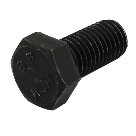 

8.8 Grade M14x30mm Full Threaded Left Hand Thread Hex Head Bolt Black