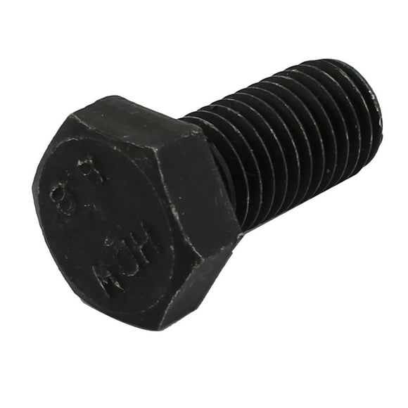 Unique Bargains 8.8 Grade M14x30mm Full Threaded Left Hand Thread Hex Head Bolt Black