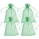 thumbnail image 2 of Bolsas de Regalos Pequeños PouchyForest 4Pzas Verde Obscuro 5x7cm Tela Bolsa Organza., 2 of 2