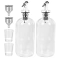 thumbnail image 2 of FOMIYES 1 Set Mouthwash Dispenser with Cup Glass Mouth Wash Dispenser Set Bathroom Supplies, 2 of 5