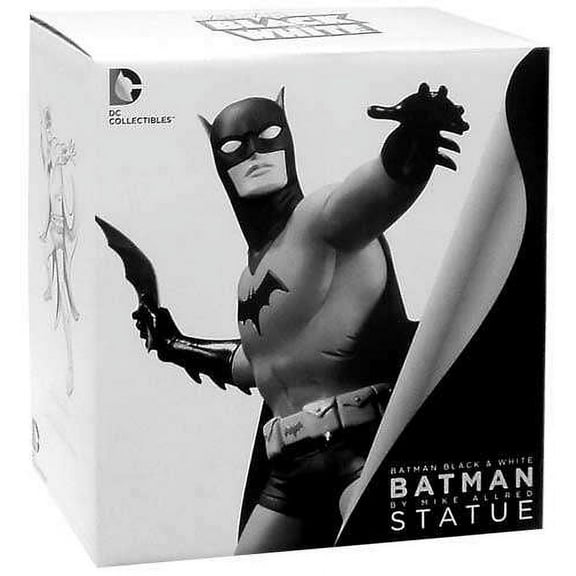 Black & White Mike Allred Batman Statue