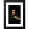 thumbnail image 2 of Abraham de Vries 11x14 Black Modern Framed Museum Art Print Titled - Portrait of a Man in a Hat (1630-1635), 2 of 5