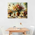 thumbnail image 2 of PIKWEEK Hummingbird Flowers Bathroom Wall Art Farmhouse Floral Hummingbirds Bathroom Pictures Bathroom Wall Decor Floral Bathroom Window Style Canvas Prints Painting  Artwork for Bedroom 16"x12", 2 of 6