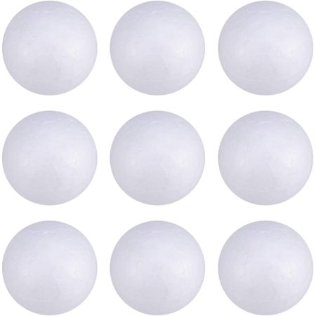 100 Pieces White Styrofoam Balls DIY Styrofoam Balls for Art Craft ...