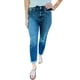 thumbnail image 1 of Jeans Prolriy para mujer, ajustados, con puños, cintura alta, elásticos, modernos, informales, deportivos, ajustados, talla D XXXL, 1 of 8