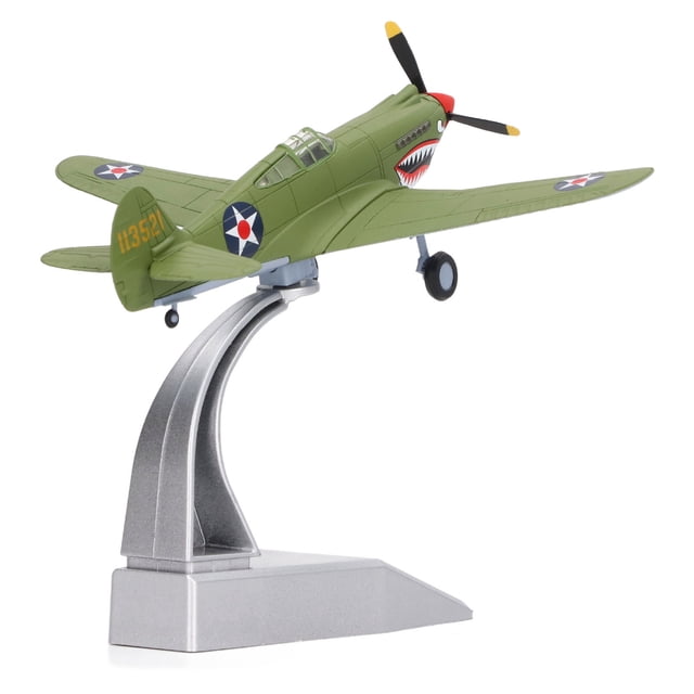Aircraft Model, Alloy Fighter Aircraft Model Airplane 1:72 Scale Aviation Green For Office