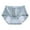 Light Blue, variant on 12 Pack Womens Underwear 4 Layer Leakproof Black Menstrual Light Flow Teens Brief Panties