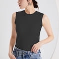 thumbnail image 5 of Built in Bra Tank Tops for Women Women's Casual Sleeveless Tank Tops with Built in Bra Round NeckBlack Tank Top Woman Womens Camisole Tank Tops, 5 of 5