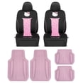 thumbnail image 1 of Juego de fundas para asientos y tapetes para piso Hello Kitty rosa de Carbella, 1 of 9
