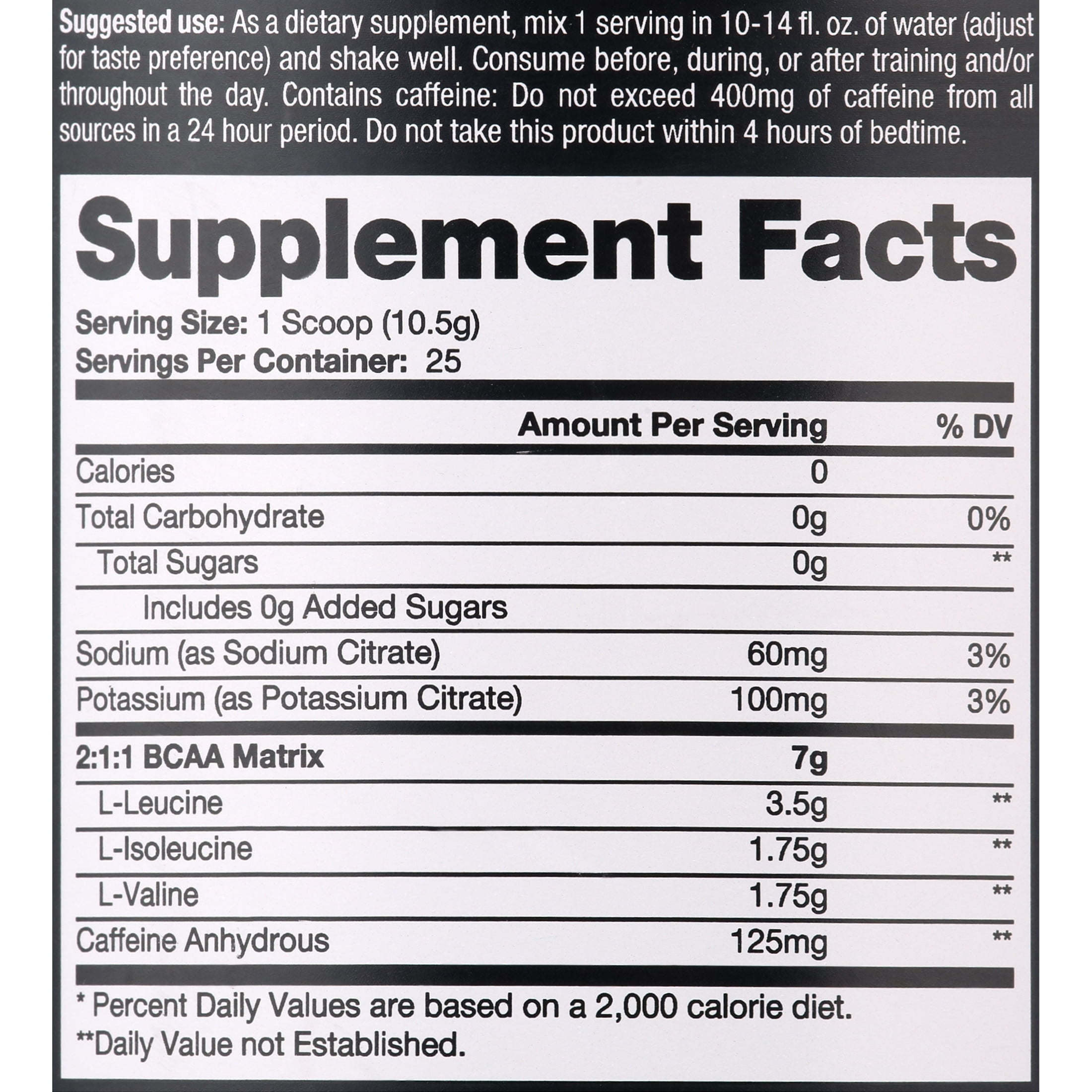 ProSupps HydroBCAA + ENERGY Intra-Workout Performance Matrix, 25 Servings, Watermelon