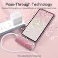 thumbnail image 4 of Cargador portátil iWalk 4500mAh USB-C rosa para iPhone/Samsung, 4 of 6