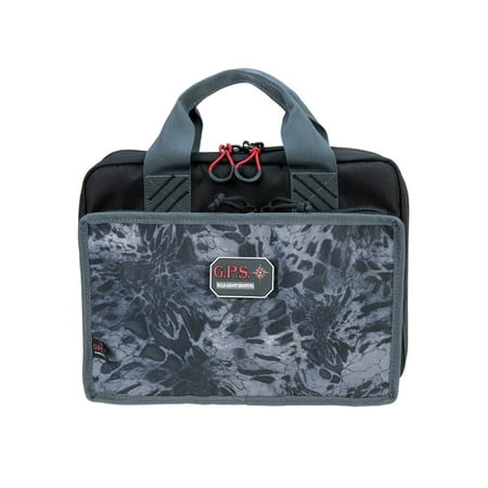 GPS Outdoors GPS-1310PCPM Quad Pistol Range Bag Camo