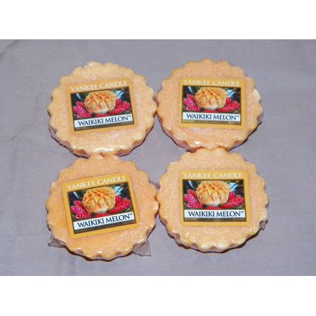- NEW (4) YANKEE CANDLE * WAIKIKI MELON* SCENT WAX CANDLE TARTS POTPOURRI, By Wax tarts