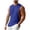 Blue, variant on Men's Sleeveless Muscle Stringer Tank Top Cut Open Gym Training Bodybuilding Vest Shirts