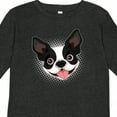 thumbnail image 4 of Inktastic Boston Terrier Dog Gift Boys or Girls Long Sleeve Toddler T-Shirt, 4 of 5