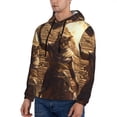 thumbnail image 3 of Salouo Egyptian Cat Pharaoh Magic Pattern Men's Fall Hoodie Sweatshirt,Sport Hoodie with Pockets for Men Pullover Casual Hooded Sweatshirt-Large, 3 of 7