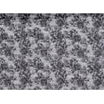 thumbnail image 2 of Zelouf Taylor Heather Sweater Knit Print  , Sewing, DIY, Crafts Fabric by the Yard, 919 Black/ivory, 3 Yard, 2 of 2
