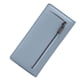 thumbnail image 2 of Cartera jinwen para mujer bolso de mano elegante con bolsillo con cremallera azul, 2 of 8