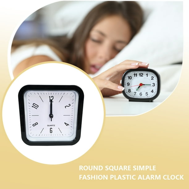 Reloj despertador cuadrado sale