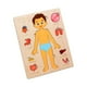 thumbnail image 5 of Juego de rompecabezas de madera del cuerpo humano para aprender las partes del cuerpo, tablero de actividades del cuerpo humano, esqueleto Chico, 5 of 9