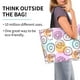 thumbnail image 2 of Balery Donuts and Coffee Bolsa Tote Estilo Estético con Cremalleras, Bolsa de Hombro, Bolsa de Compras Grande y Plegable, 2 of 8