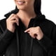 thumbnail image 2 of Chándal Wright's, de terciopelo, 2 piezas, sudadera con capucha y cremallera para mujer, 2 of 6