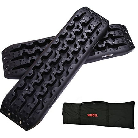 4wd Tires And Wheels - X-BULL New Recovery Traction Tracks Sand Mud Snow Track Tire Ladder 4WD (3Gen, Black)