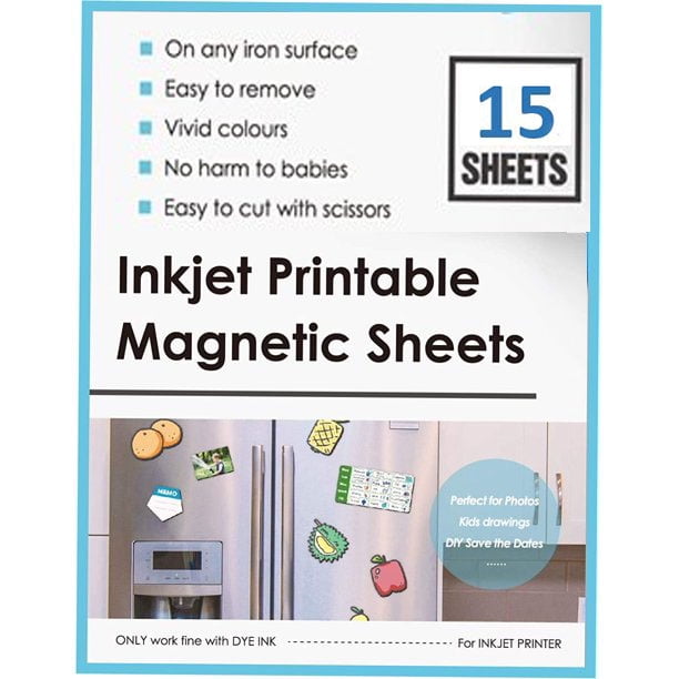 "Happyline" Printable Sheets Non Adhesive 8.5 x 11 Glossy