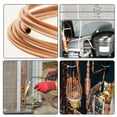 thumbnail image 4 of Uxcell 3/32" Refrigeration Tubing Coil for Heat Exchange Copper Gold Tone 1pcs, 4 of 5