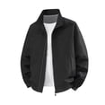 thumbnail image 6 of Outdoor Jackets for Men Thin Sports Waterproof Lightweight Windbreaker Casual Loose Climb Cycling Long Sleeve Hoodless Outwear Jackets with Pockets, 6 of 9