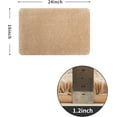Bath Rugs for Bathroom Extra Thick AntiSlip Bath Mats Soft Plush