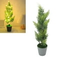 thumbnail image 1 of Decorációe de árbol cipress encendida iluminada usb led mini de la mesa led de luz, 1 of 7