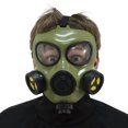 thumbnail image 1 of Gas Mask for Adults, Unisex,Halloween Costume Accessory for Adults, by Way to Celebrate, 1 of 7