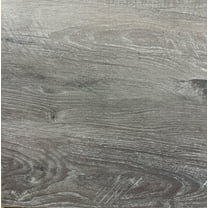 PowerSellerUSA Vinyl Self Adhesive Floor Tiles, 20 Pcs 12 x 12 inches Contemporary Peel and Stick Floor Tile Stickers, Square Flooring Tiles for Kitchen, Bedroom, and Bathroom, Taupe Grey Oak