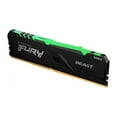 thumbnail image 3 of 32GB Kingston Technology FURY Beast RGB 3200MHz DDR4 Memory Module (1 x 32GB), 3 of 16